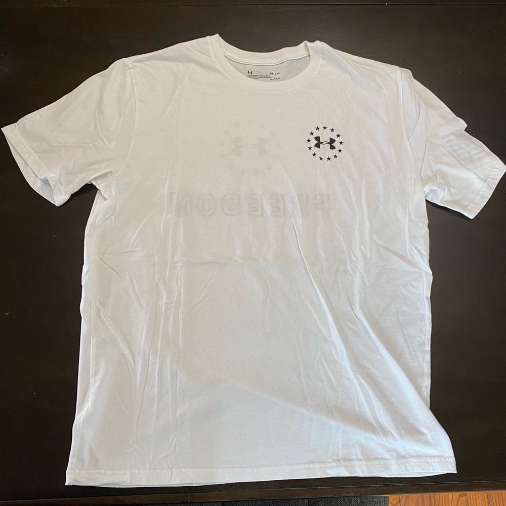 Under Armour Men’s White Freedom T-Shirt